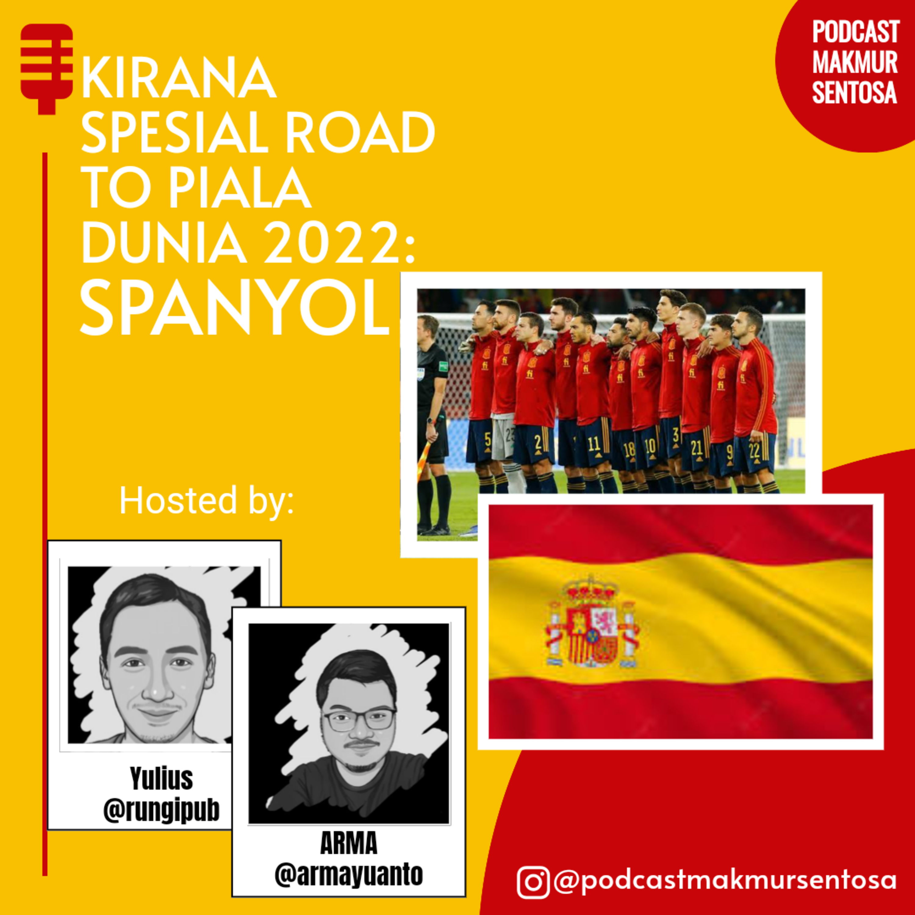 KIRANA SPESIAL ROAD TO PIALA DUNIA 2022 : SPANYOL cover art