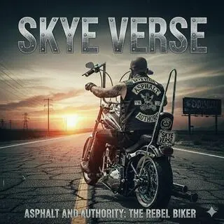 Asphalt and Authority: The Rebel Biker cover art