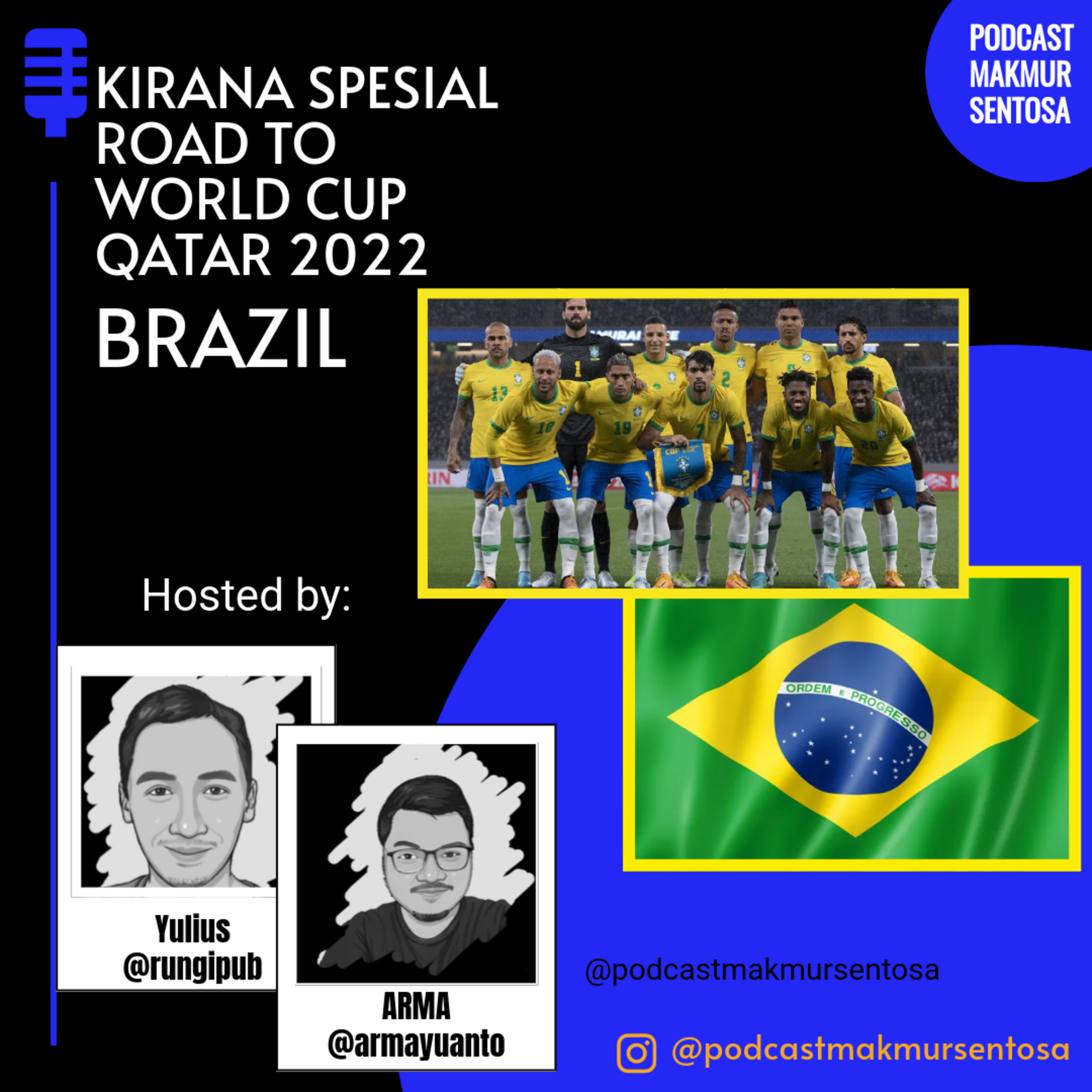 KIRANA SPESIAL ROAD TO QATAR 2022: BRAZIL cover art