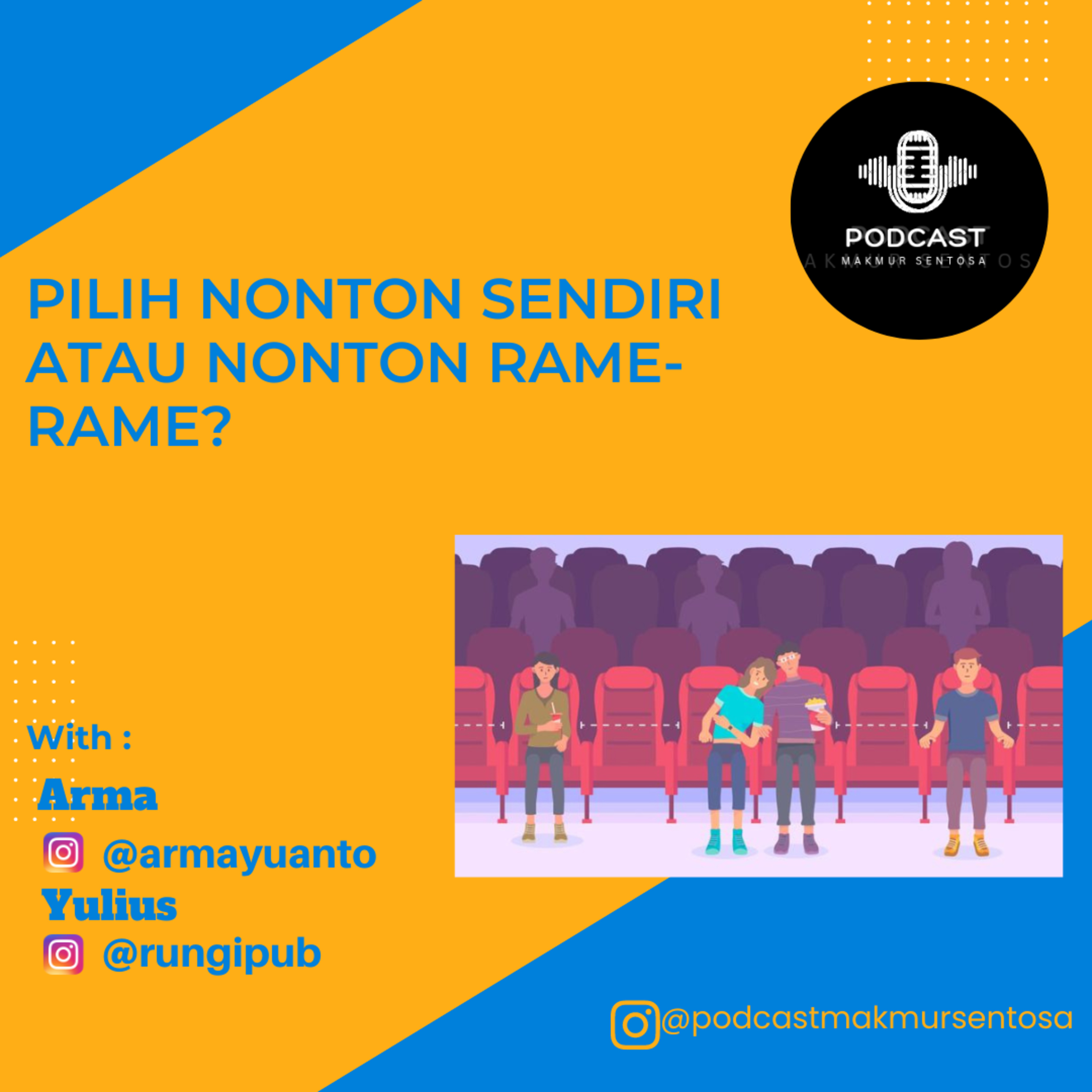 PILIH NONTON FILM SENDIRI ATAU NONTON FILM RAME RAME?? cover art
