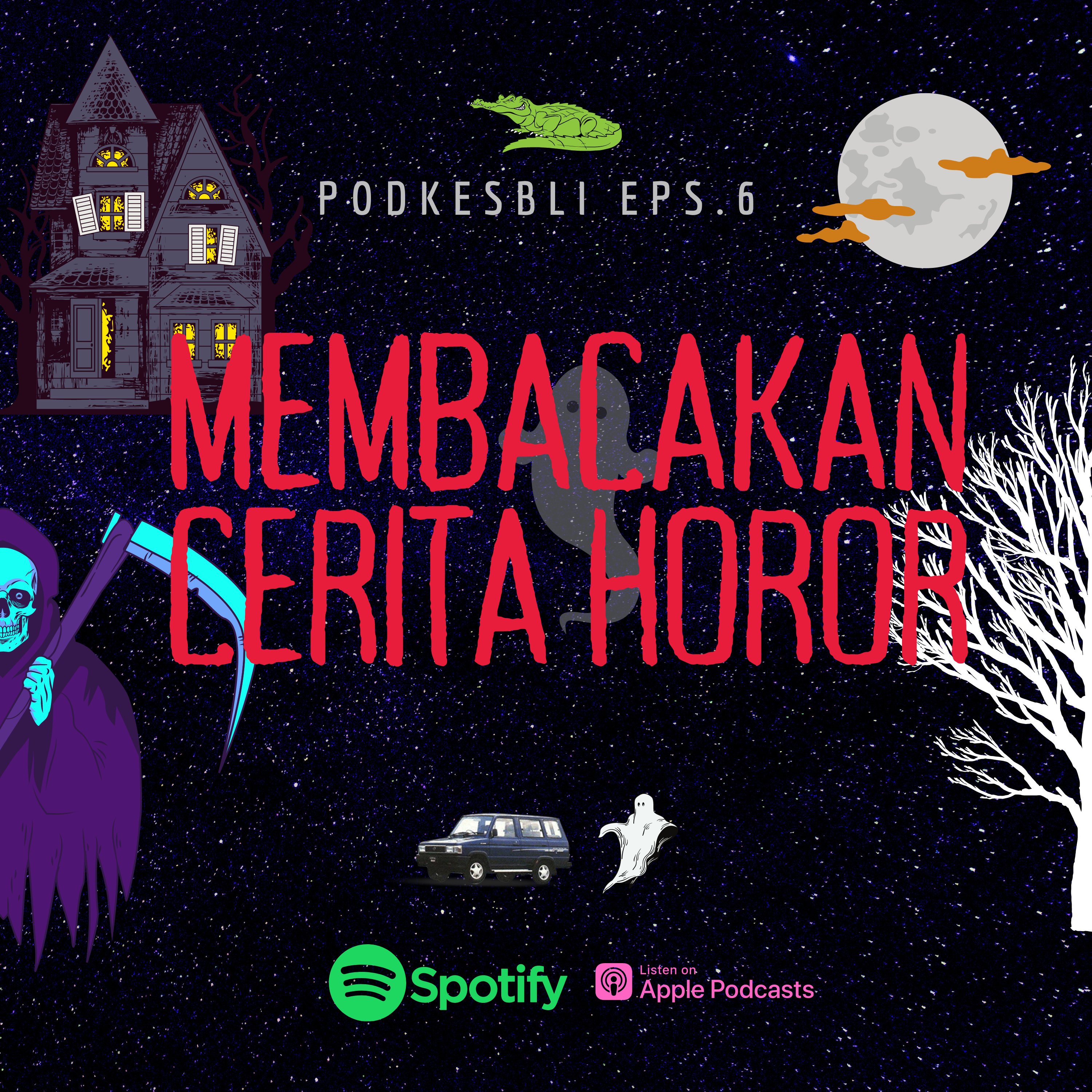 Eps.6 Membacakan Cerita Horor cover art