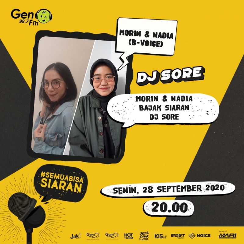 GEN FM - Nadia & Morin (B-Voice)