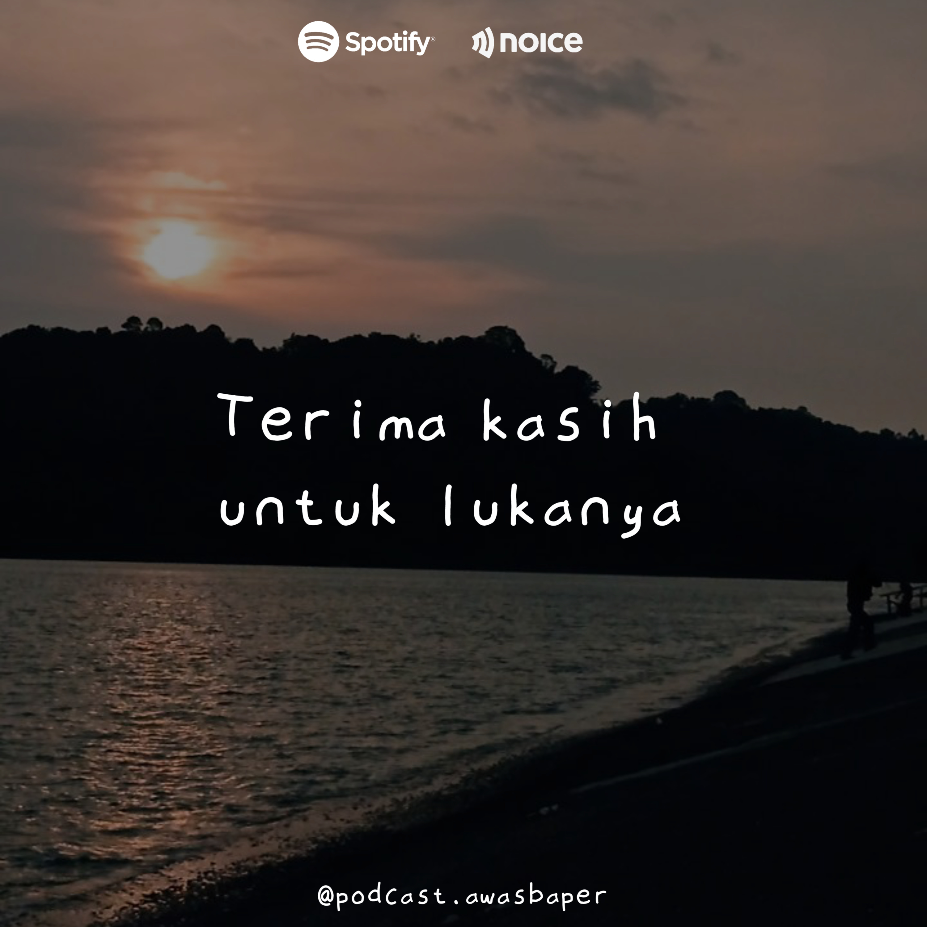 Terima kasih untuk lukanya. cover art