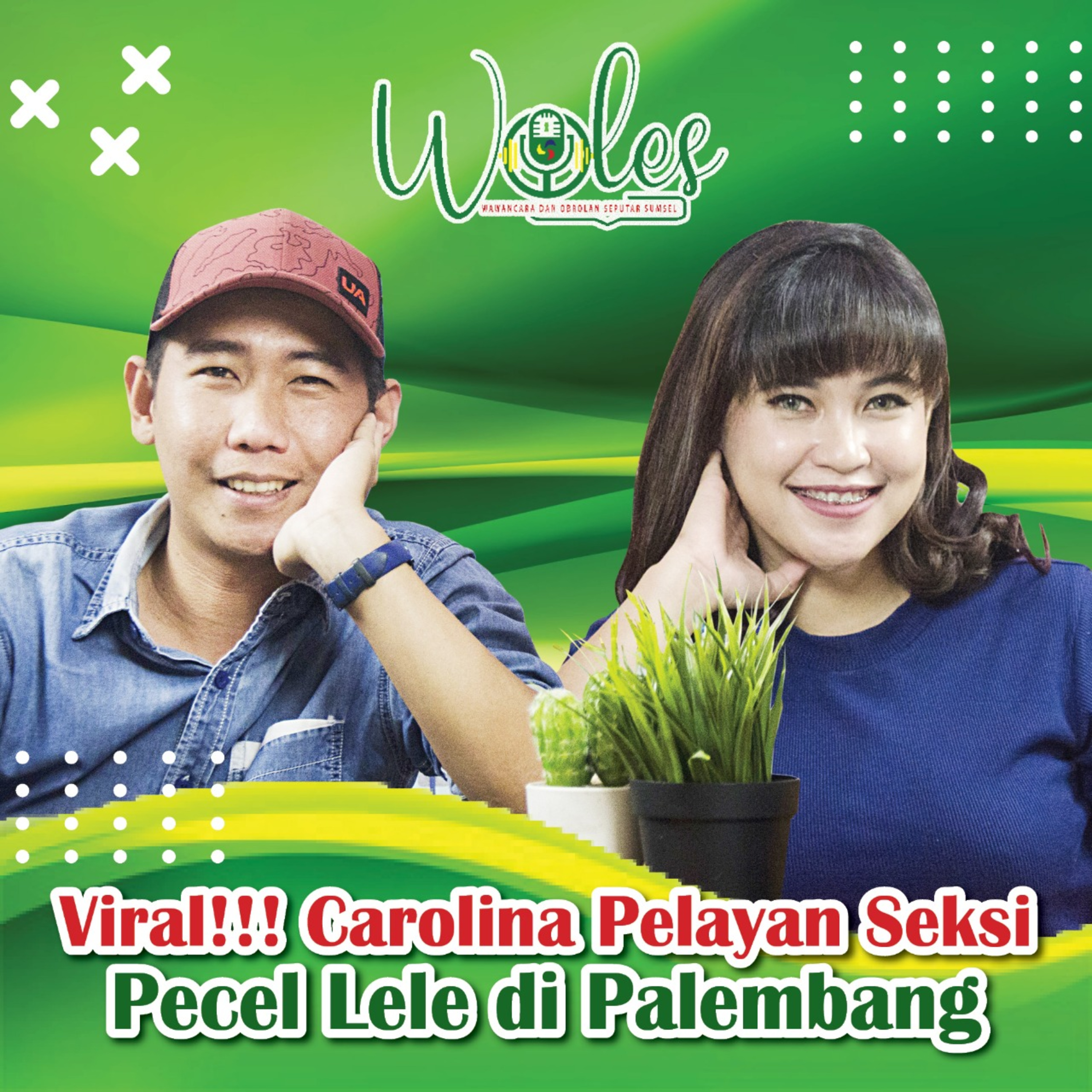 Viral!!! Carolina Pelayan Seksi Pecel Lele Palembang cover art