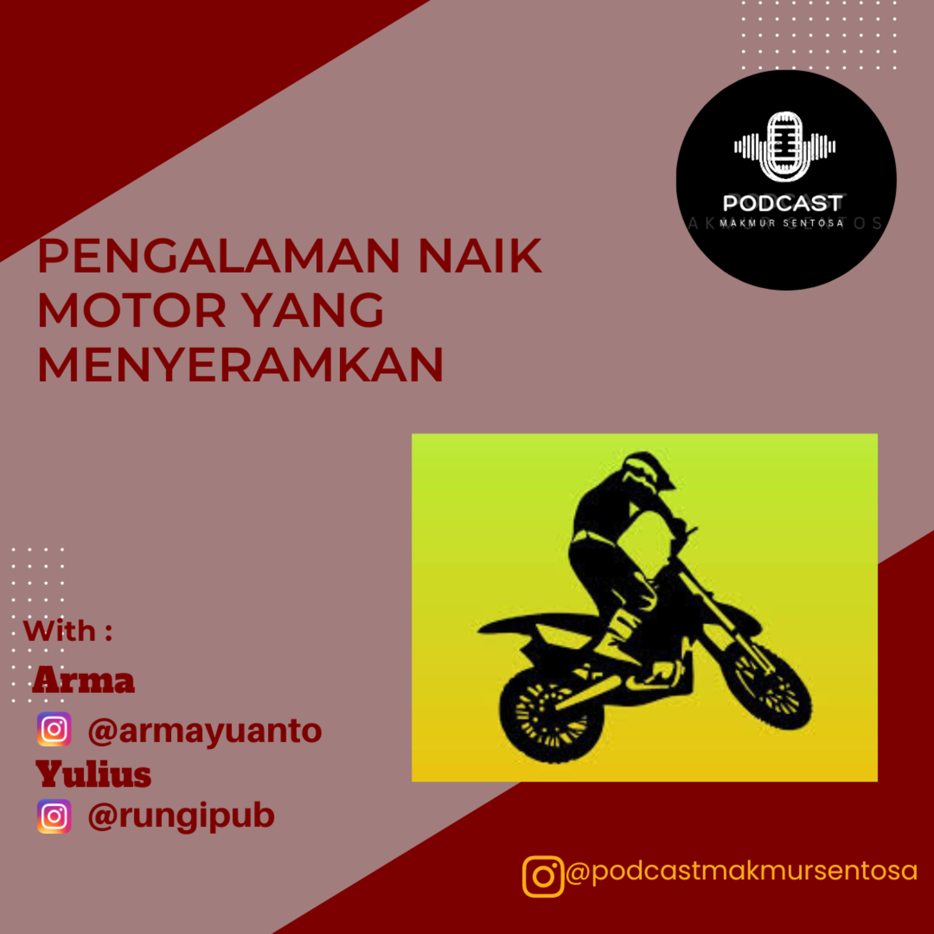 PENGALAMAN NAIK MOTOR YANG MENYERAMKAN cover art