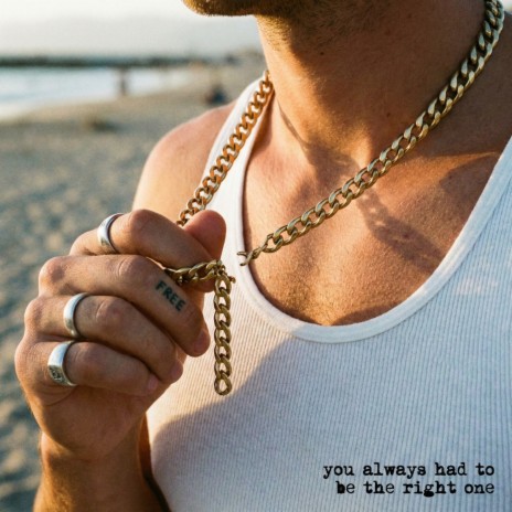 you always had to be the right one cover art