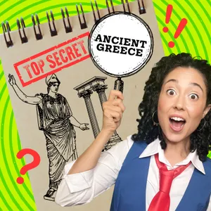Carly Q's Super Secret Time Travel Guide: Ancient Greece cover art