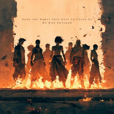 Burn the Names They Gave to Chain Us, We Rise Untamed cover art