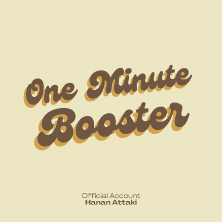 #1minutebooster | Menjadi Orang Yang Paling Bahagia cover art