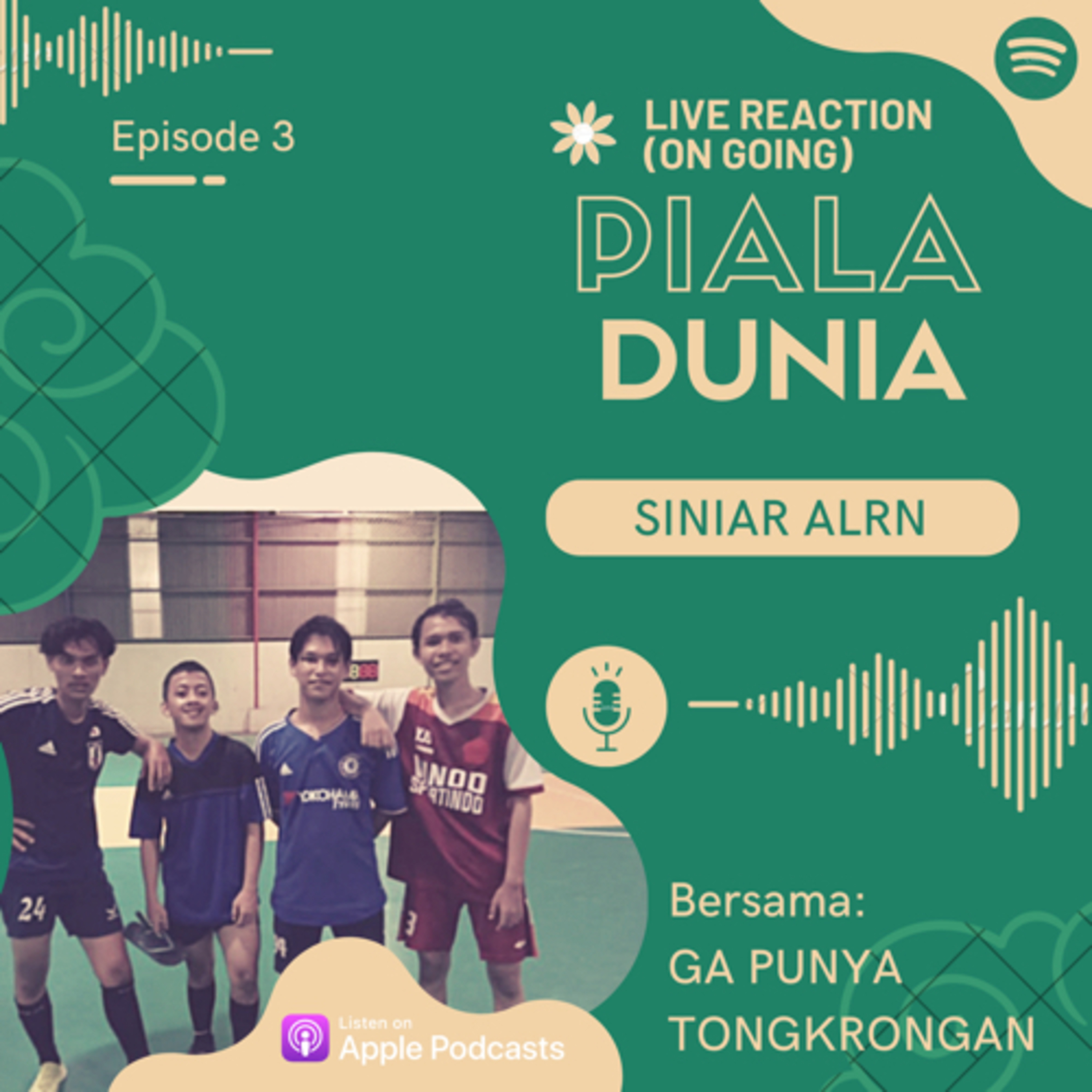GA PUNYA TONGKRONGAN Eps 3. Ngomongin Piala Dunia 8 Besar cover art