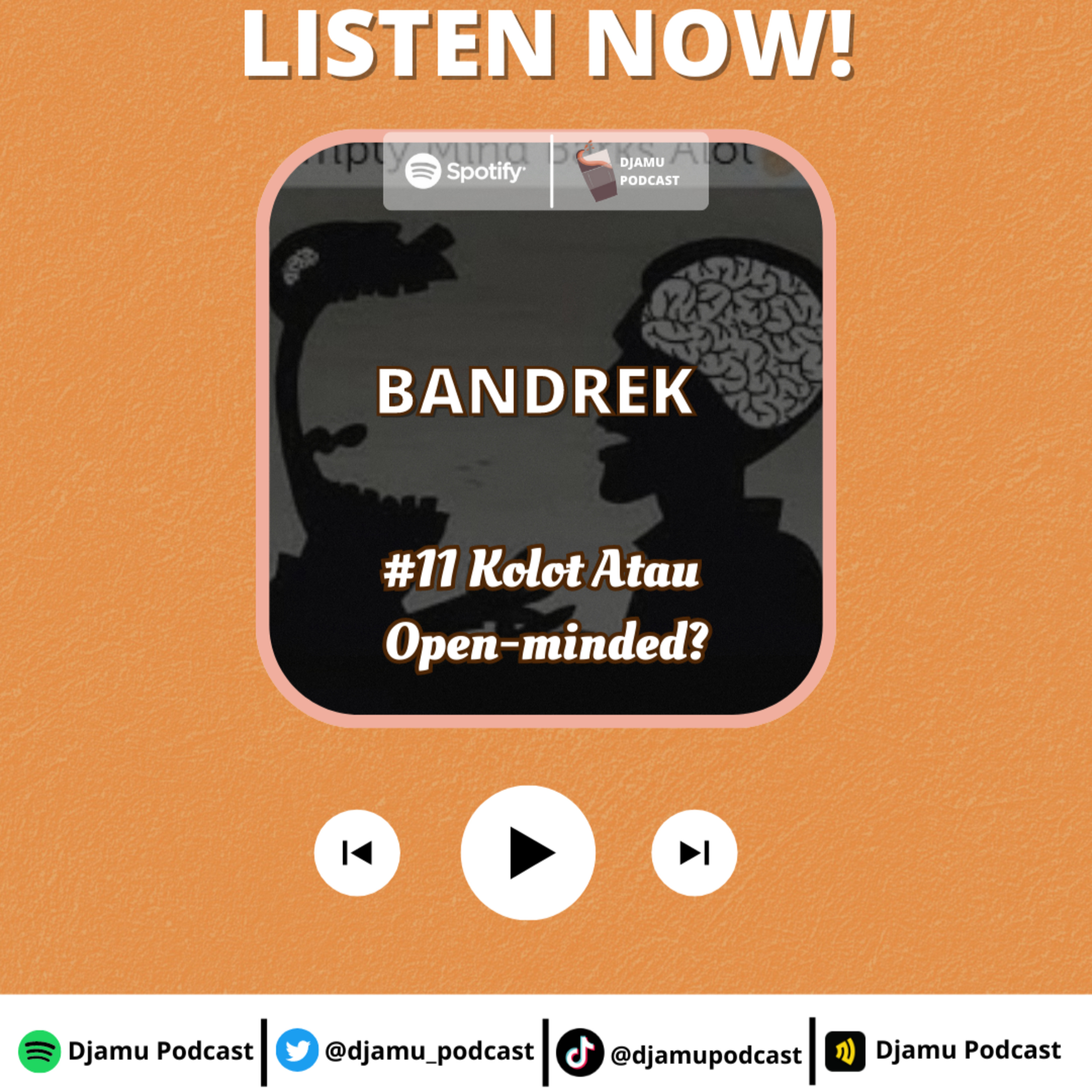 KOLOT ATAU OPEN-MINDED? cover art