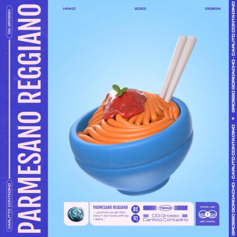 Parmesano reggiano ft. Grosso Gordacho, Carlitto Contadino & Big Capper cover art