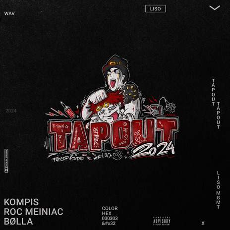 Tapout 2024 ft. Kompis & Roc Meiniac cover art