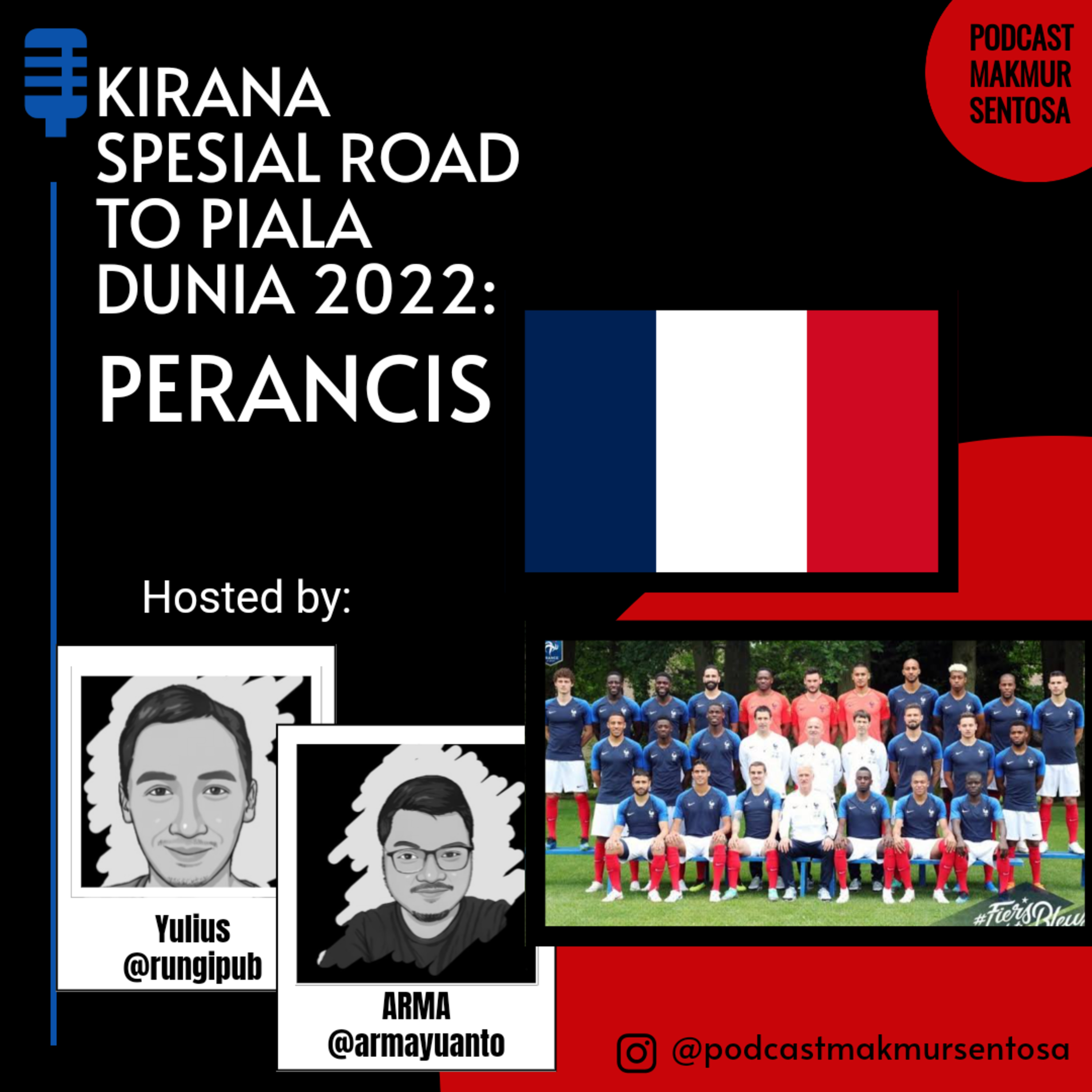 KIRANA SPESIAL ROAD TO PIALA DUNIA 2022: PERANCIS cover art