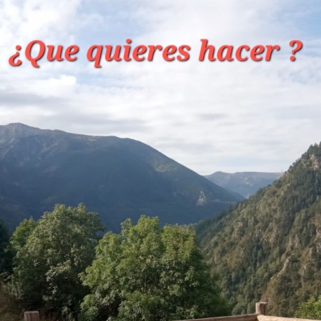 Que quieres hacer cover art