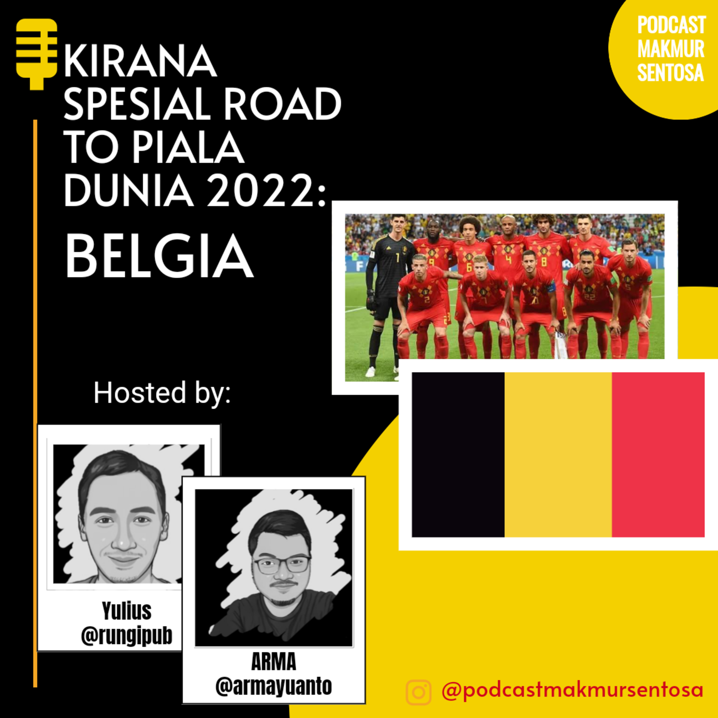 KIRANA SPESIAL ROAD TO PIALA DUNIA 2022: BELGIA cover art