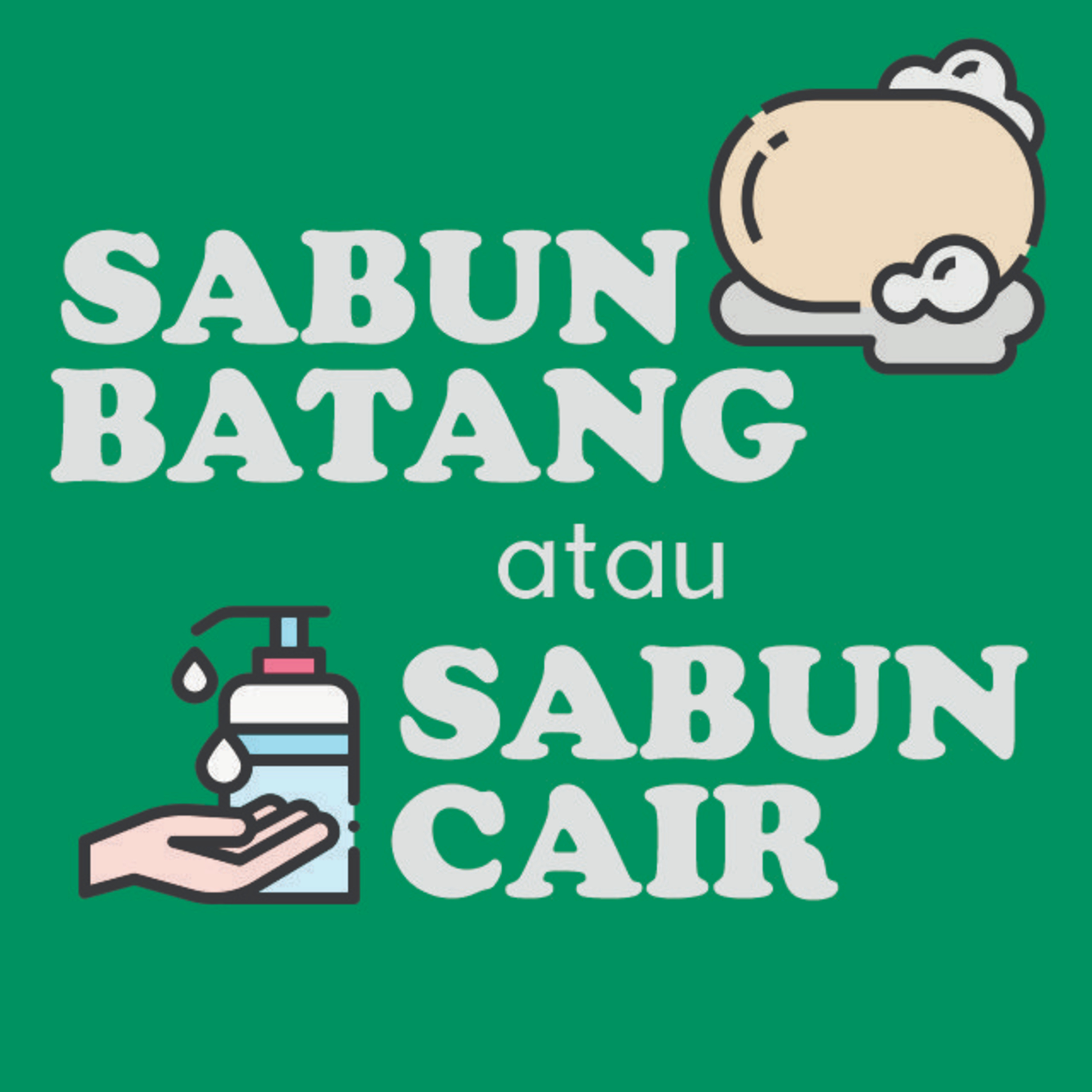 #1 Pilih Sabun Batang atau Sabun Cair? cover art