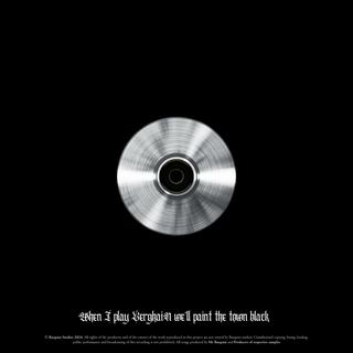 When I play Berghain we'll paint the town BLACK cover art