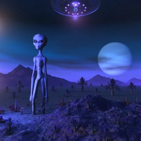 Seri Ras Alien : Greys Alien cover art