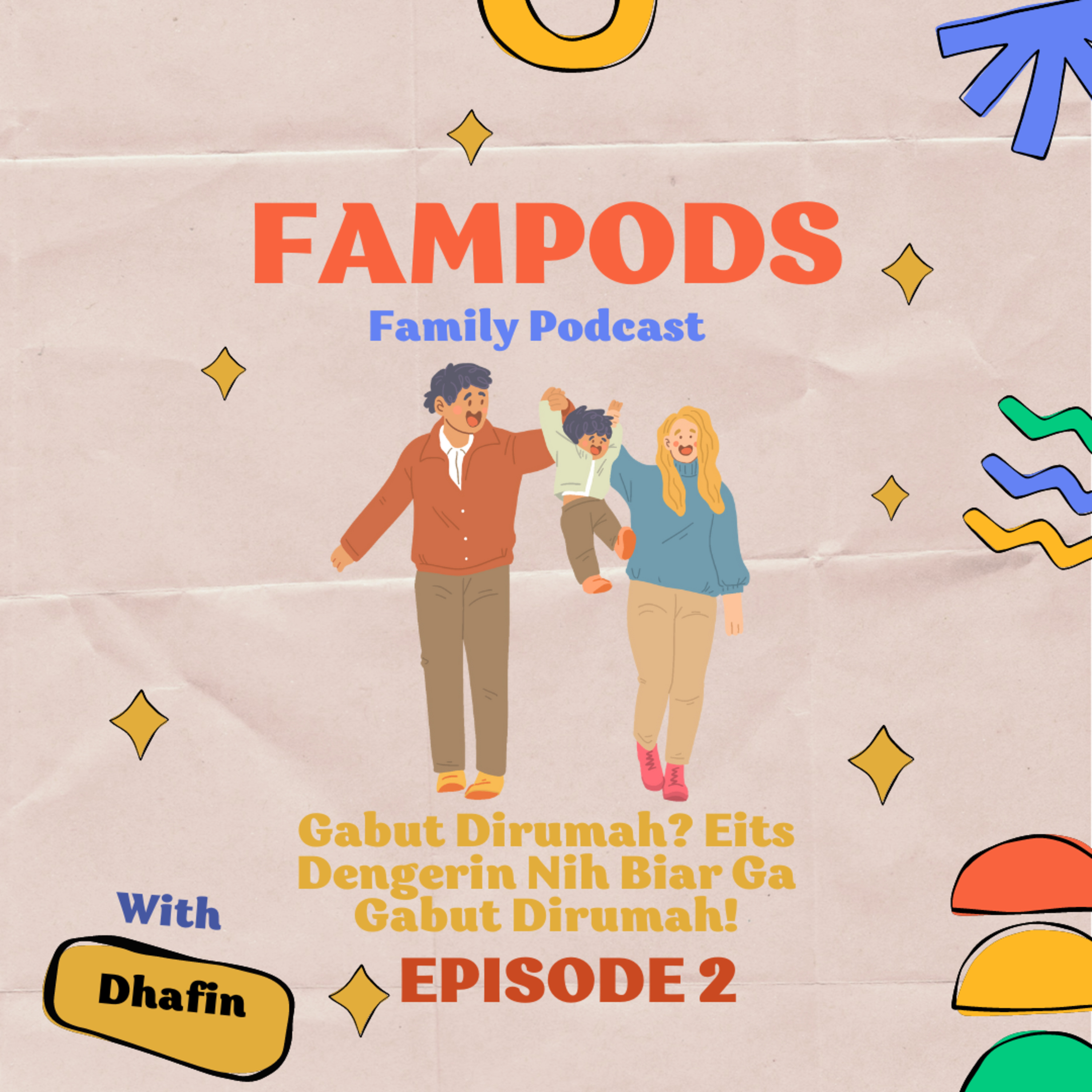 Podcast Eps 2 : Gabut di rumah? Eits dengerin nih biar ga gabut di rumah! cover art