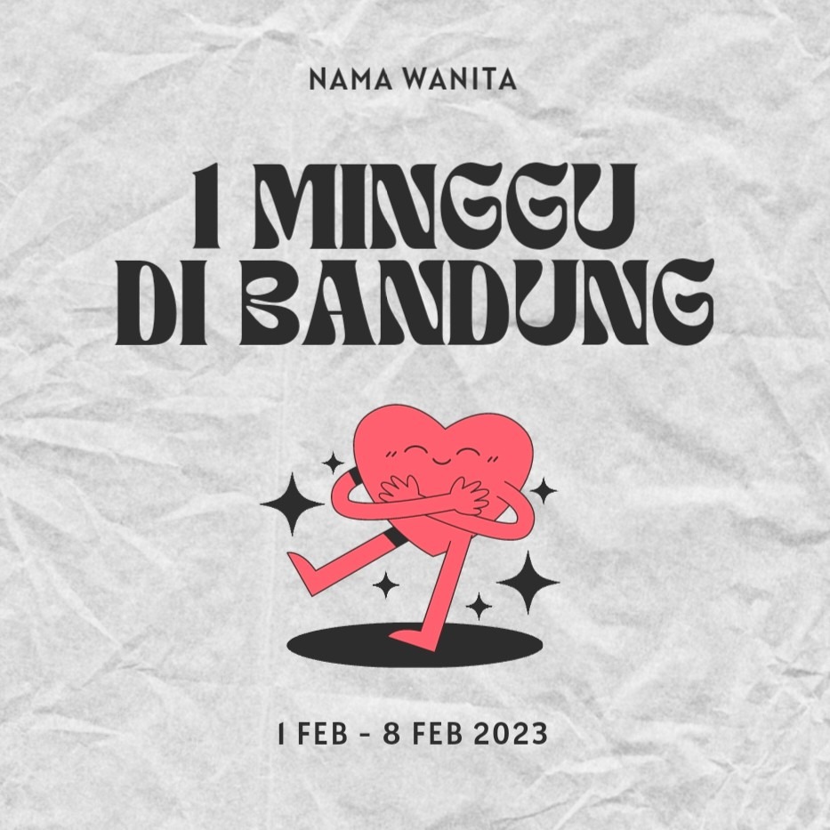 1 MINGGU DI BANDUNG cover art