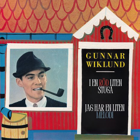 I en röd liten stuga cover art