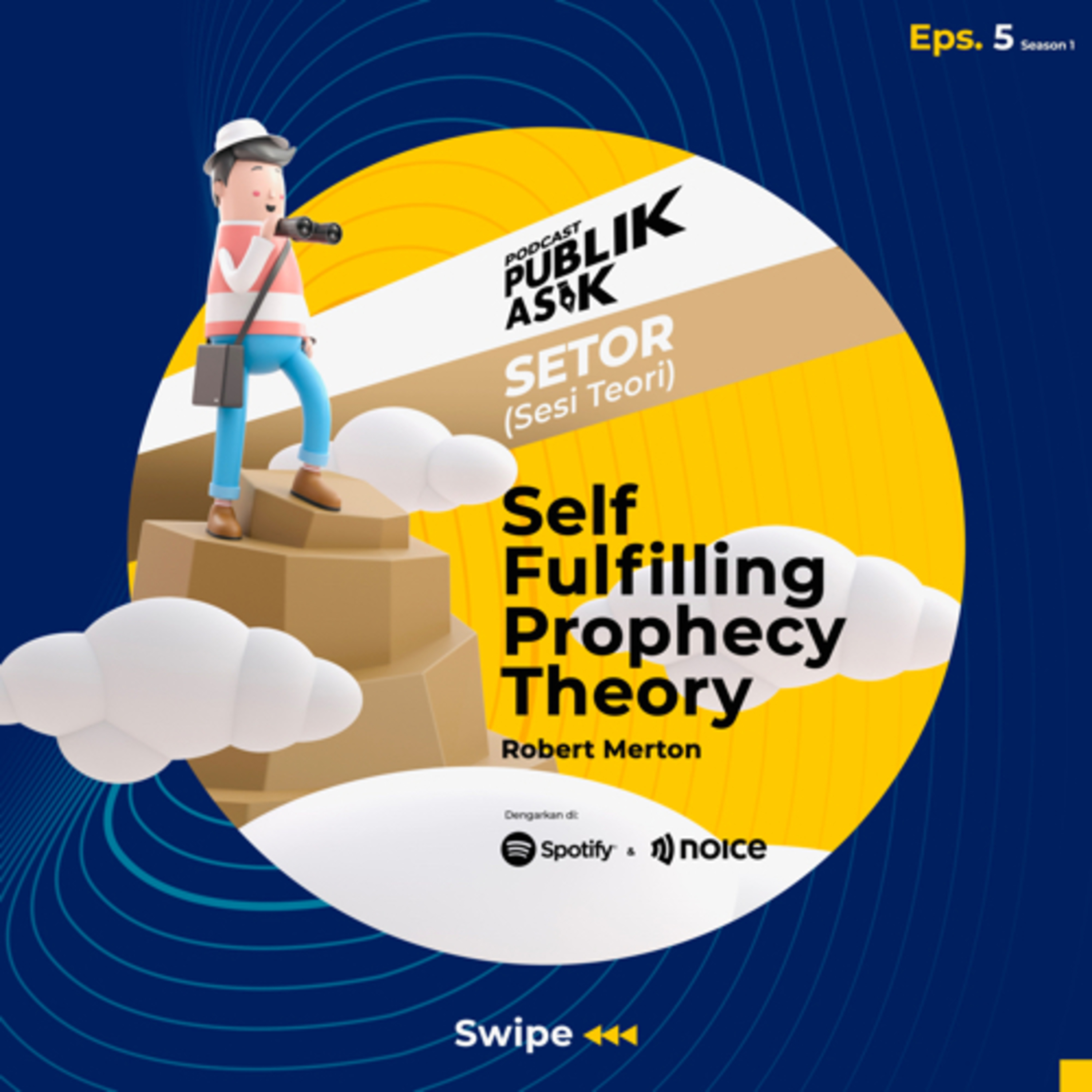 🔵 Self Fulfilling Prophecy Theory - Robert Merton cover art