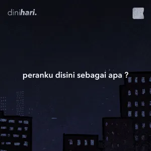 peranku disini sebagai apa ? cover art