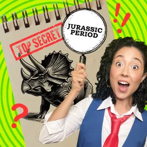 Carly Q's Super Secret Time Travel Guide: The Jurassic Period cover art