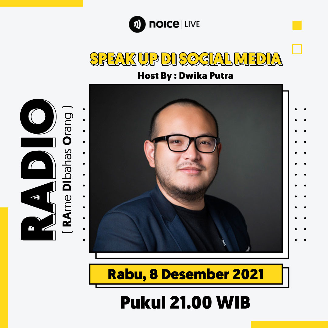 Speak Up Di Social Media Bersama Dwika Putra. #NoiceLive cover art