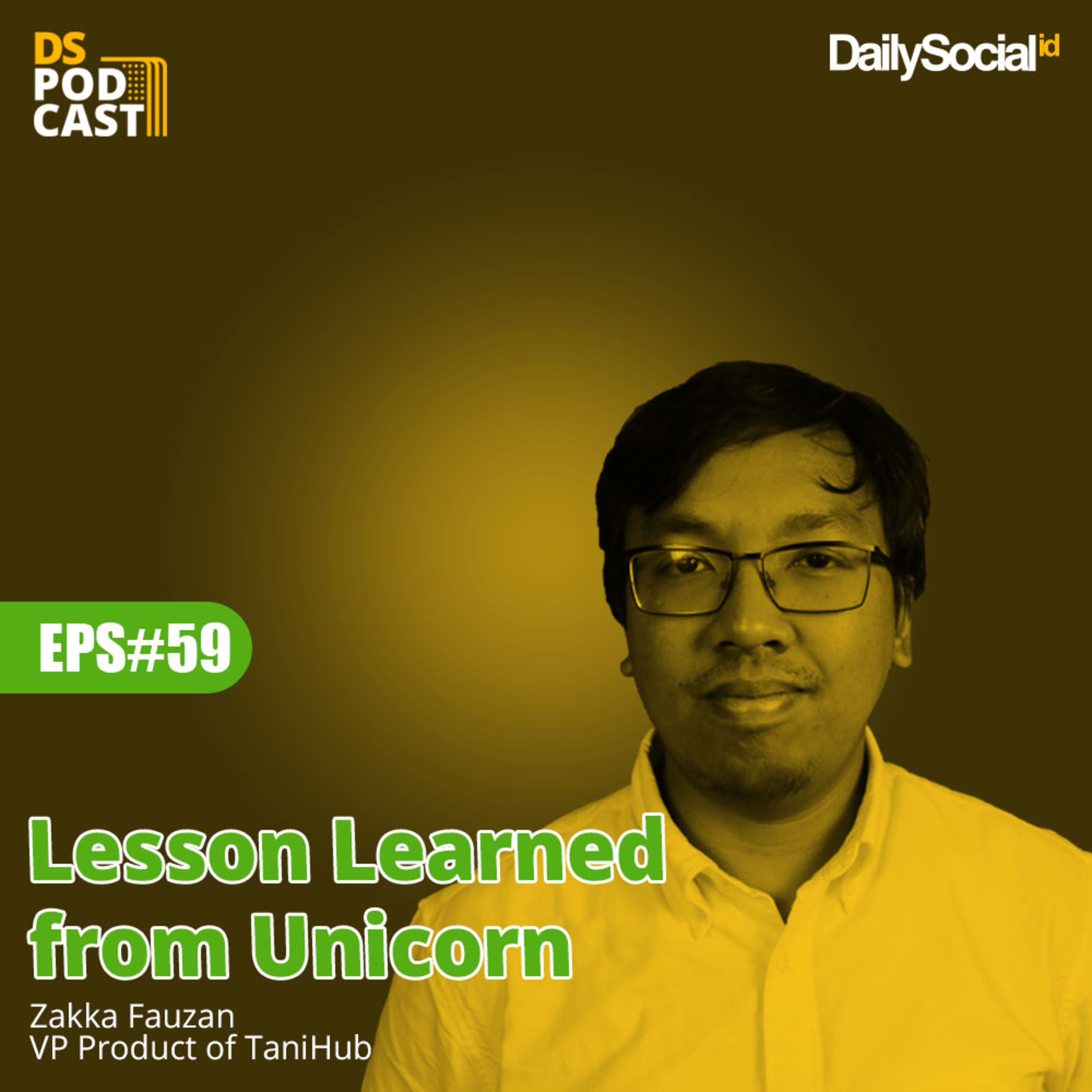 Episode 59 #TaniHub "Lesson Learned from Unicorn" cover art