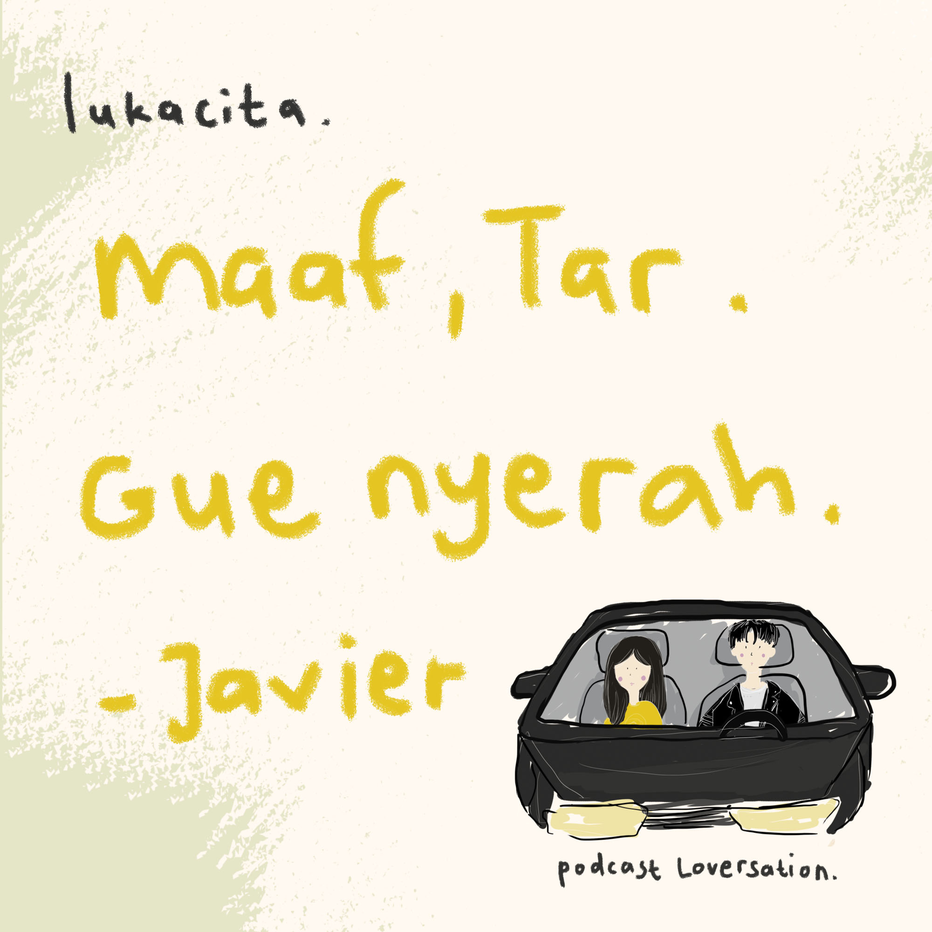 Lukacita : maaf, gue nyerah cover art