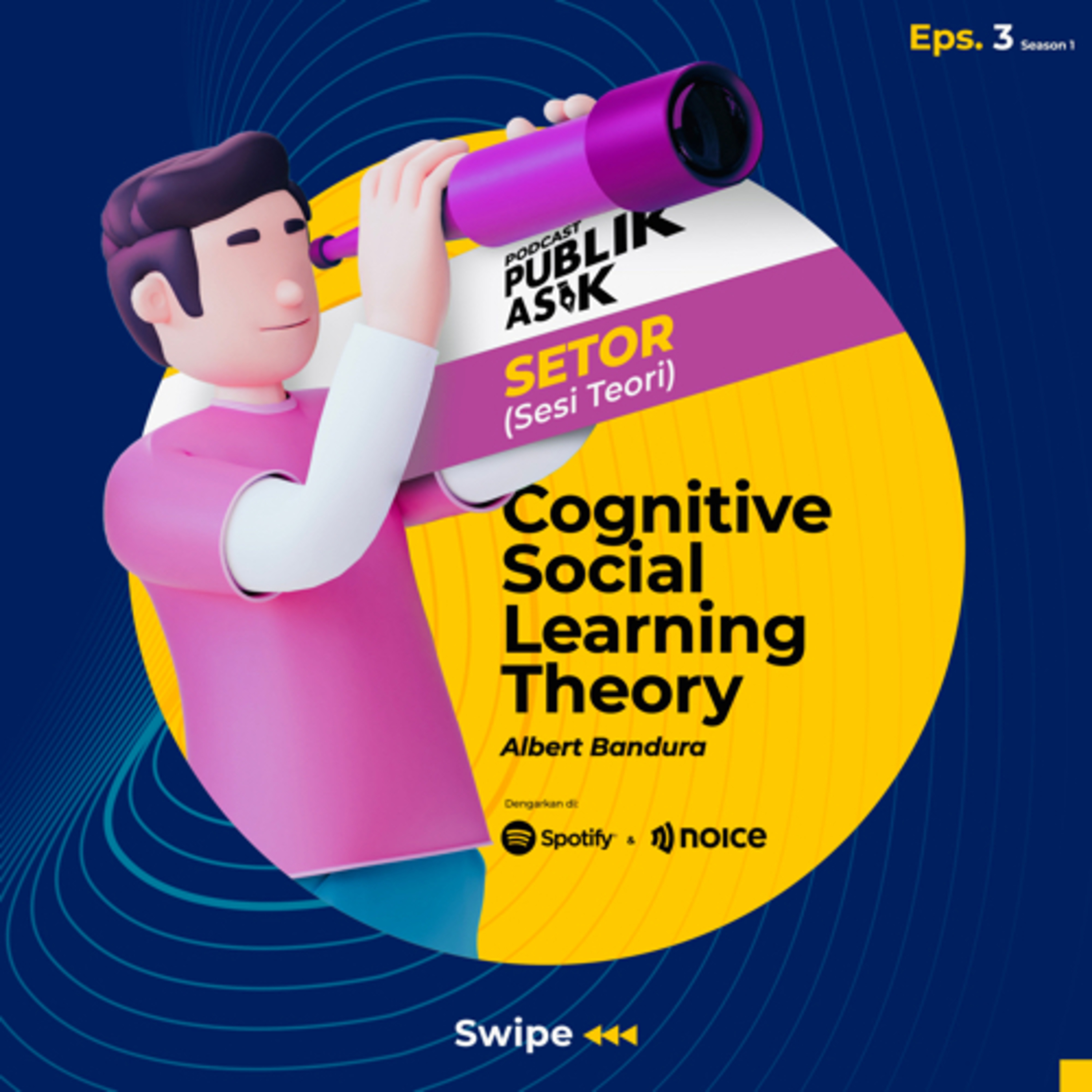 🔵 Cognitive Social Learning Theory - Albert Bandura cover art