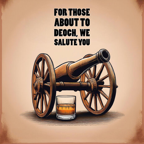 For those about to deoch, we salute you ft. The Glendessary Twins cover art