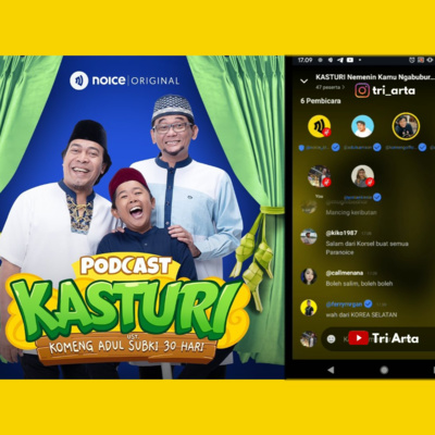 Ngabuburit Bareng Bang Komeng (Kasturi) Podcast Noice cover art