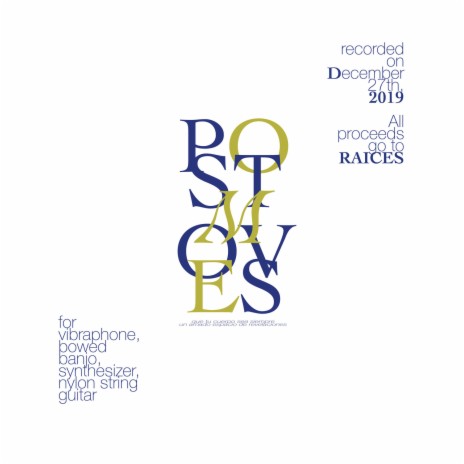 For Vibraphone, Bowed Banjo, Synthesizer, & Nylon String Guitar