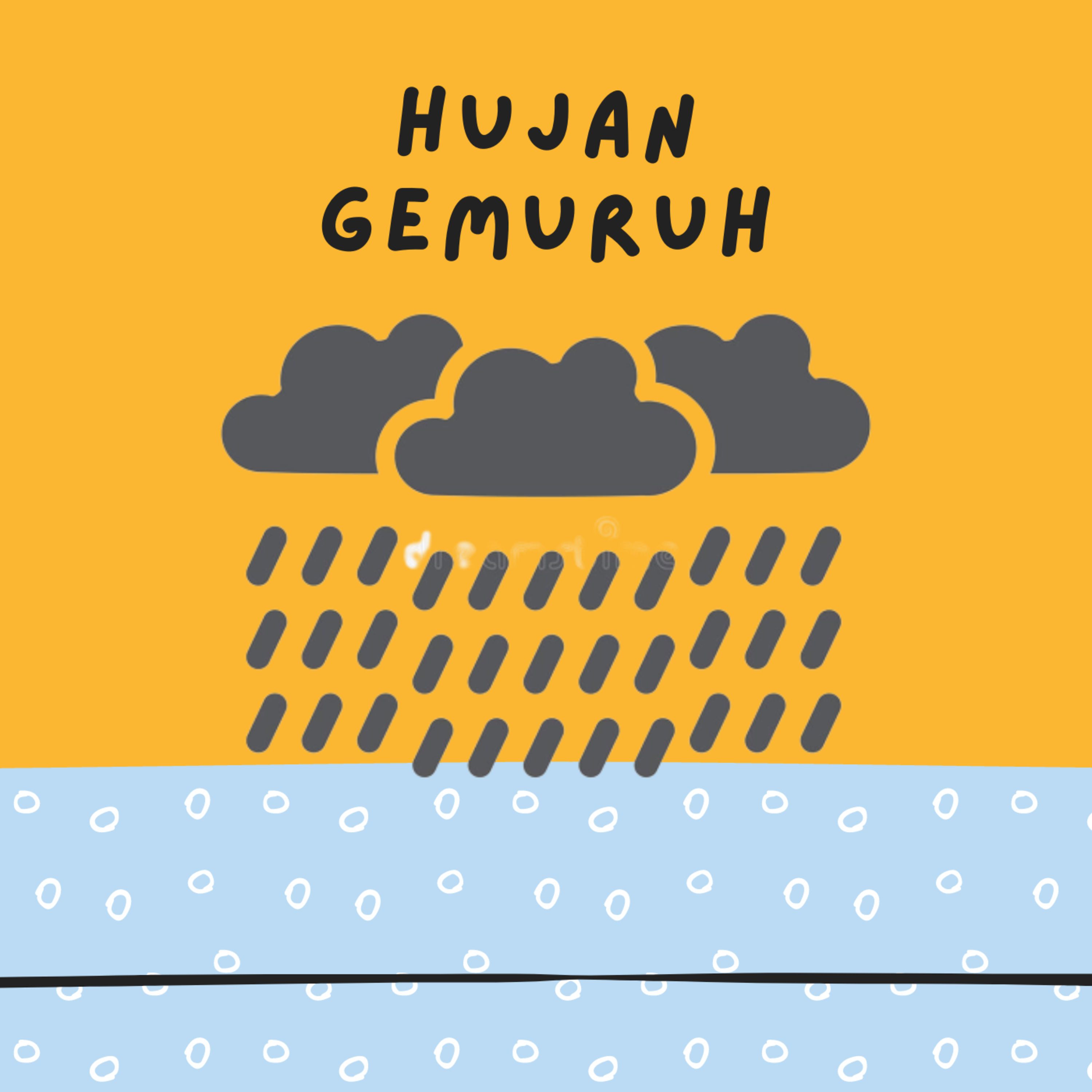 hujan gemuruh cover art