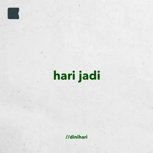 hari jadi cover art