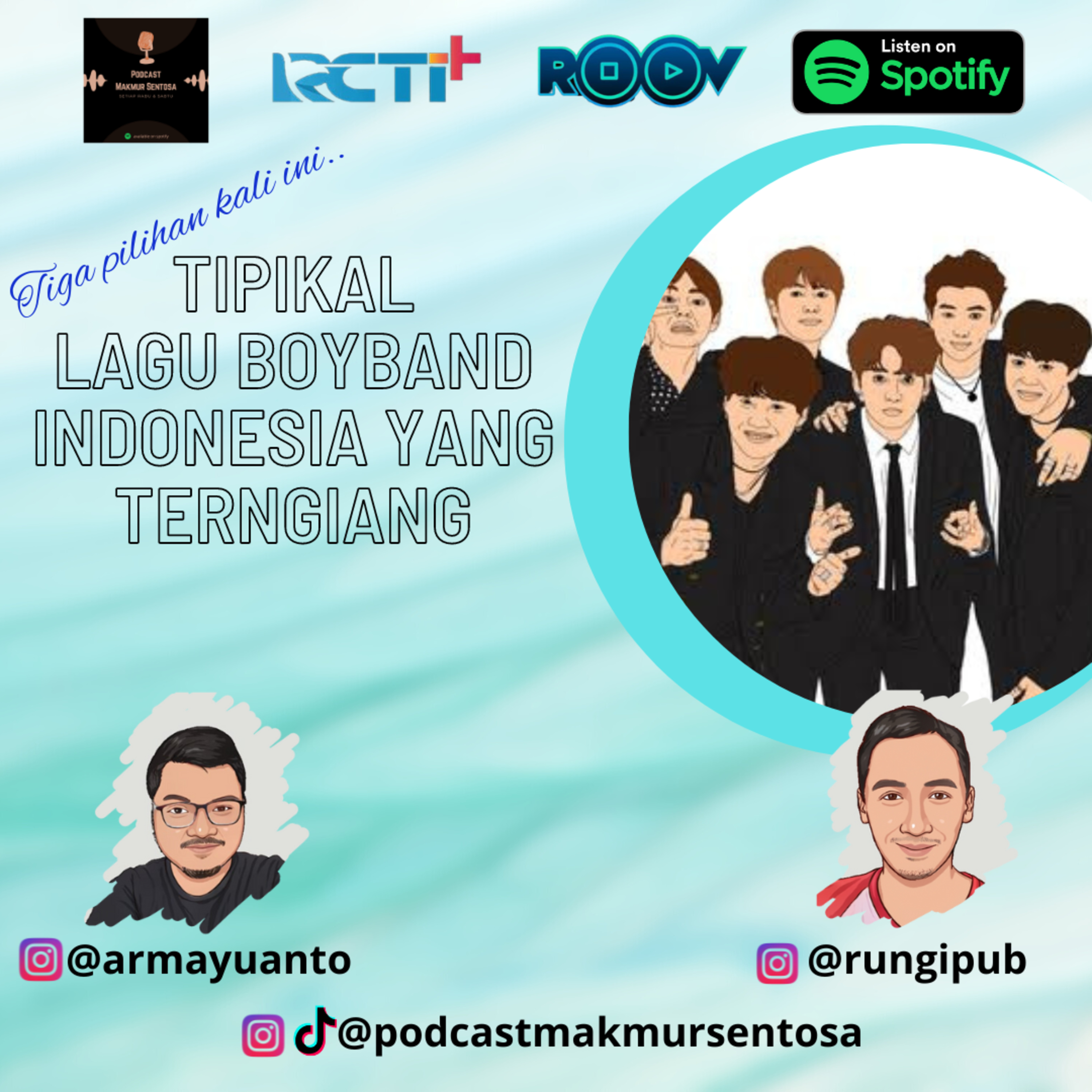 #TIPIKAL : LAGU LAGU BOYBAND INDONESIA YANG SELALU TERNGIANG cover art