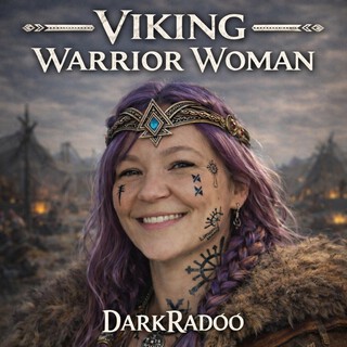 Viking warrior woman cover art