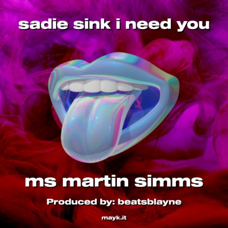 sadie sink i need you cover art