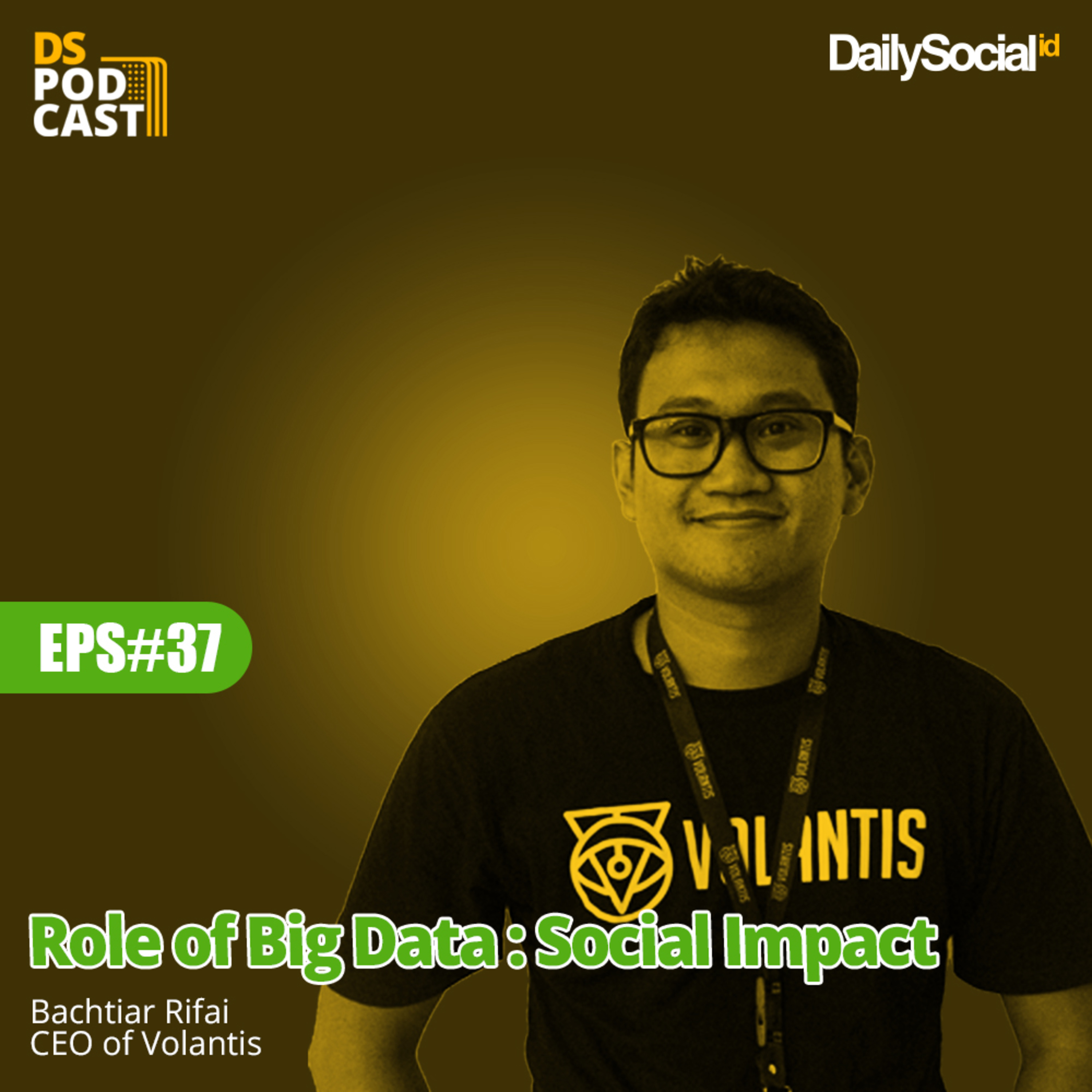 Episode 37 "Role of Big Data : Social Impact" cover art