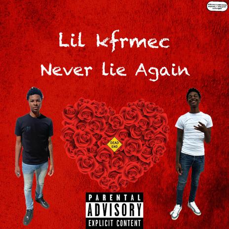 Never lie again cover art