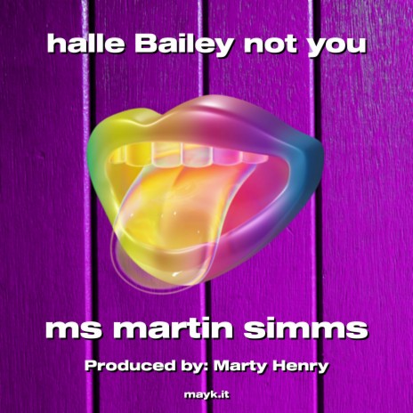 halle Bailey not you cover art