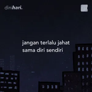jangan terlalu jahat sama diri sendiri cover art
