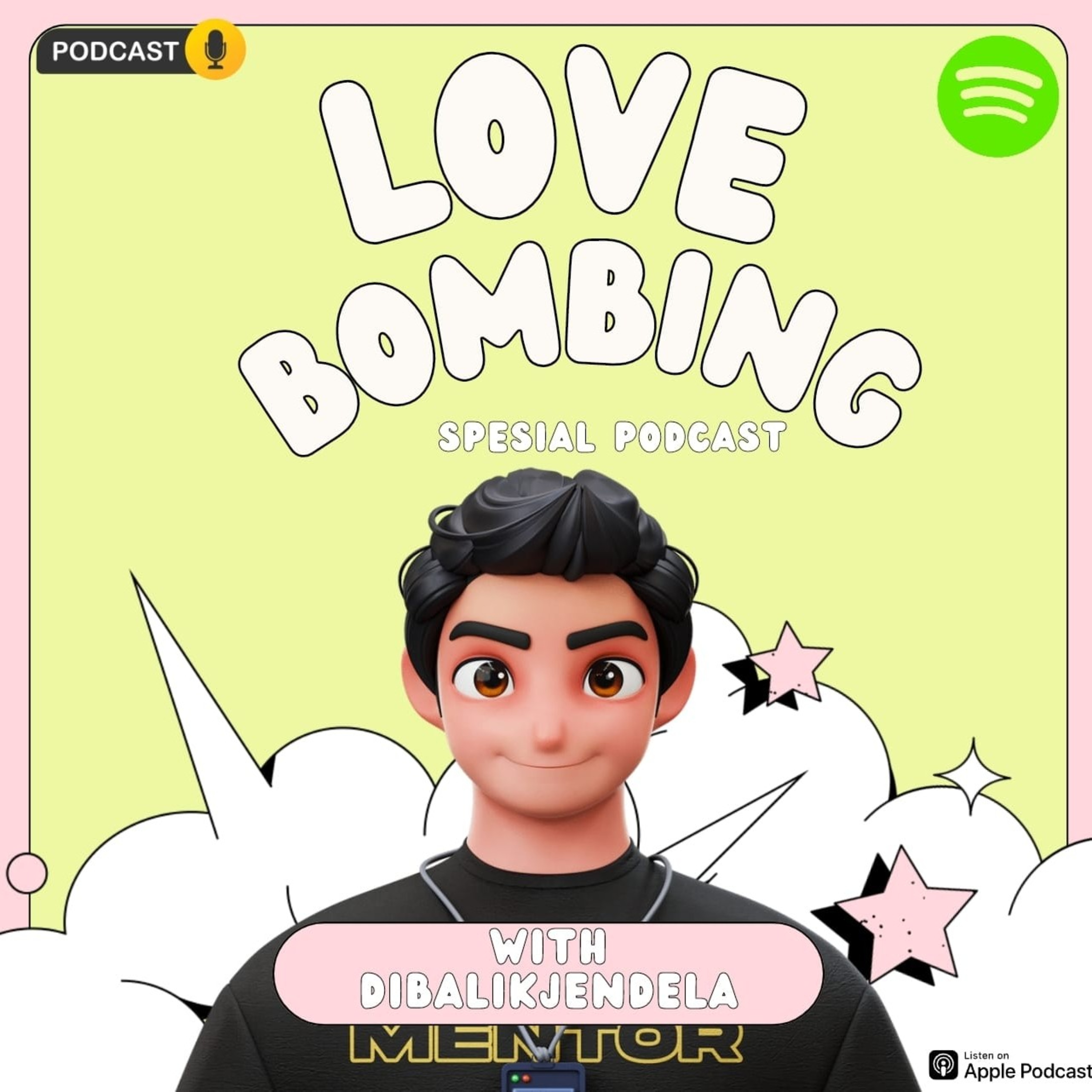 Fenomena "Love Bombing 2023" with dibalikJendela cover art