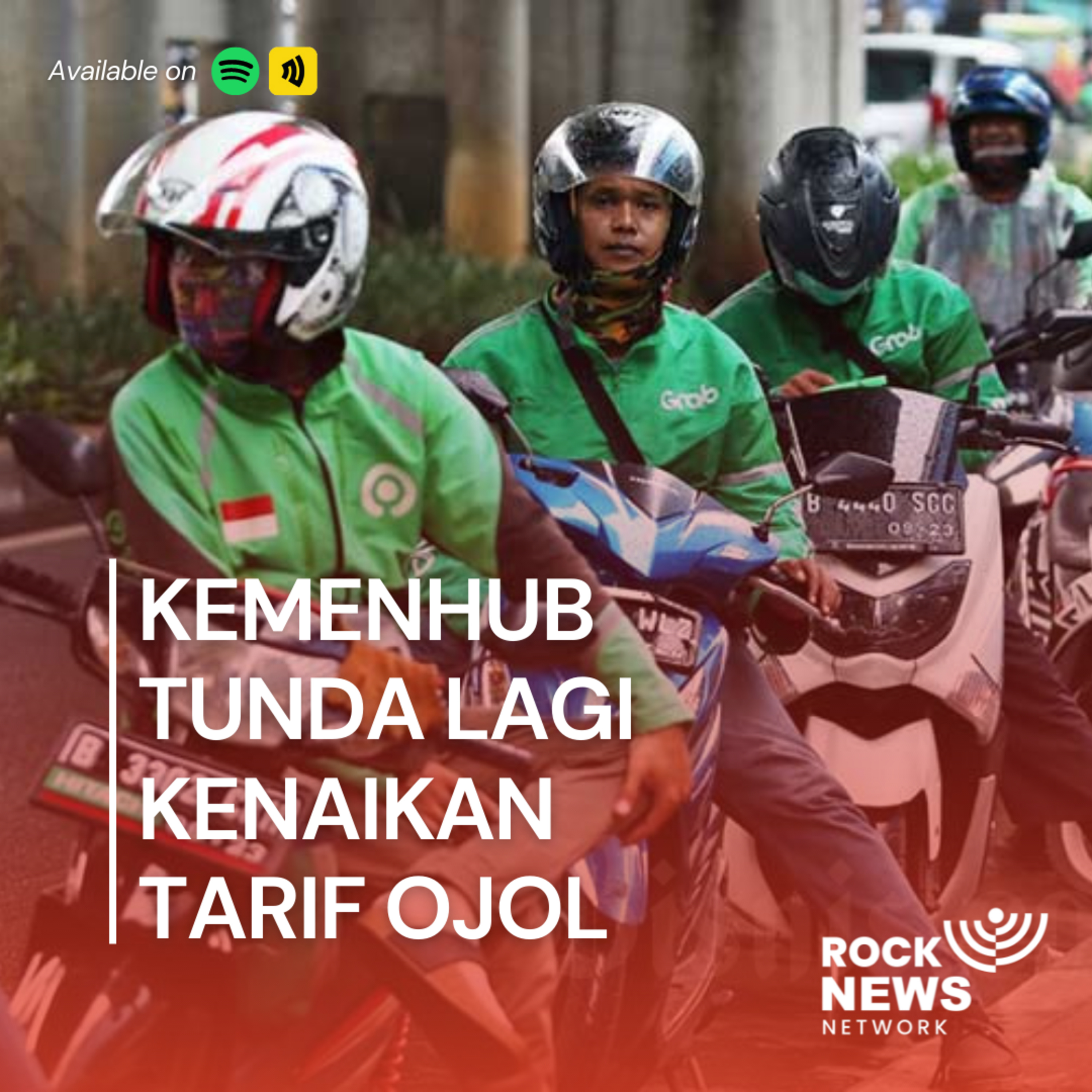 Eps 13 - Kemenhub Tunda Lagi Kenaikan Tarif Ojol cover art