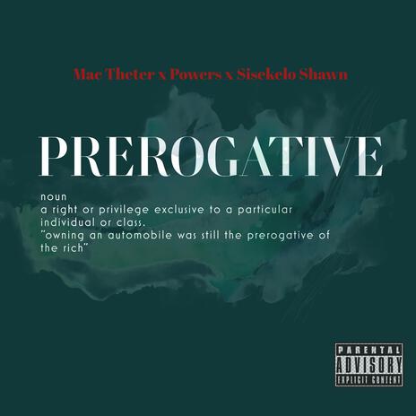 Prerogative ft. Sisekelo Shawn cover art