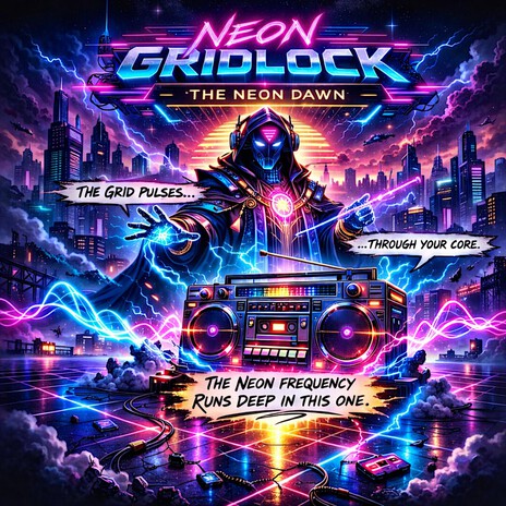 Neon Gridlock cover art