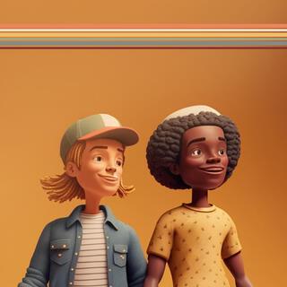 Benny Hill & Ray Barbee, Friends Forever cover art